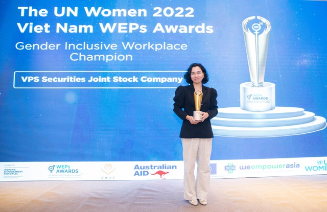 VPS đạt ngôi vị Quán quân Giải thưởng "Bình đẳng giới tại nơi làm việc" do UN Women trao tặng